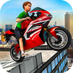 Roof MotorBike Stunts Rider 3D