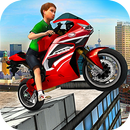 Roof MotorBike Stunts Rider 3D APK