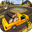 Uphill Cargo Pickup Truck Driv