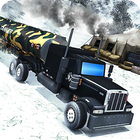Army Oil Truck Hill Transport-icoon