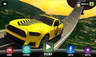 Impossible Taxi Driving Simulator Tracks Affiche