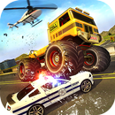 Police Chase Monster Car: City APK