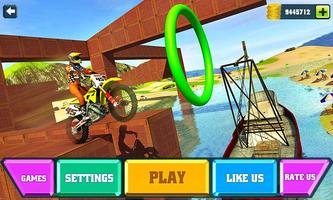 Motocross Beach Bike Stunt Racing 2018 poster