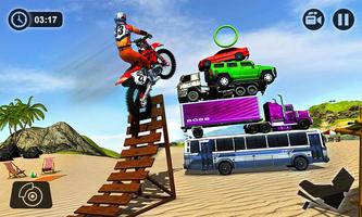 Motocross Beach Bike Stunt Racing 2018 screenshot 1