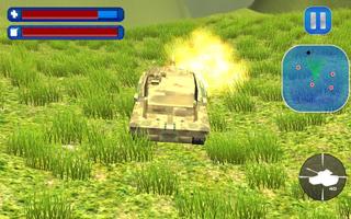 Jazbaa Tank Battle War 3D تصوير الشاشة 1