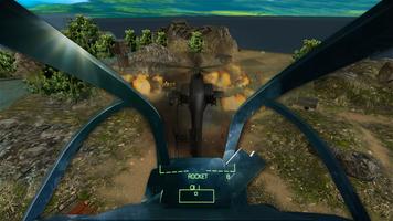 Heli World War Gunship Strike اسکرین شاٹ 2