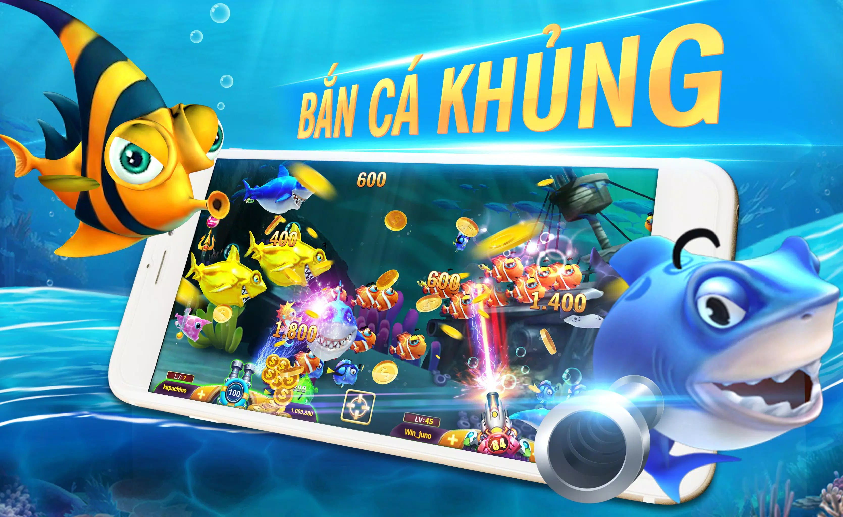 Thế Giới Bắn Cá 3D - Game Bắn Cá Thắng Xu Online Apk For Android Download