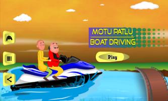 Motu Patlu Boat Driving poster