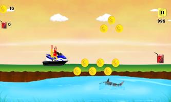 Motu Patlu Boat Driving screenshot 2