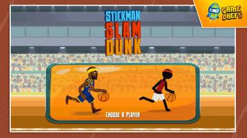 Stickman Slam Dunk Affiche