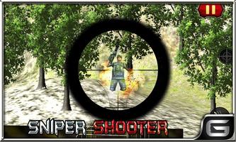 Jungle Sniper shooting: 3D capture d'écran 1