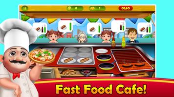 Fast Food Cafe - Master Kitchen スクリーンショット 1