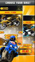 Carretera Moto Bike 3D Rider captura de pantalla 3