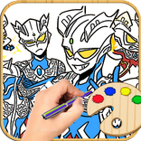 New Coloring Game of Ultrman Zero