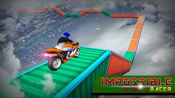 Impossible Track Stunts Racer Poster