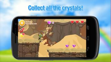 Diamonds monsters: Runner game, 2d platformer screenshot 2