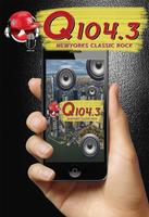 Radio USA Q 104.3 Classic Rock Affiche