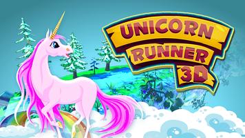 Unicorn Runner 3D Affiche