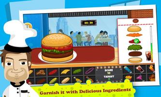 برنامه‌نما Burger Shop Game عکس از صفحه