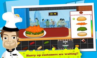 Burger Shop Game تصوير الشاشة 3