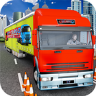 City Cargo Transport Truck 圖標