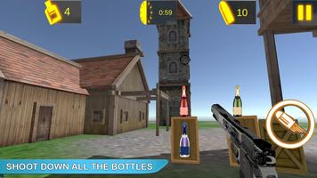 3D Bottle Shoot Game تصوير الشاشة 2