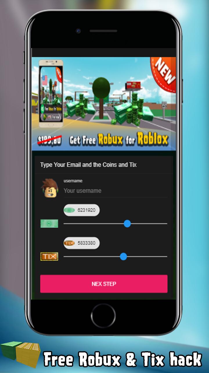 UNLIMITED FREE ROBUX Roblox - prank for Android - APK Download - 