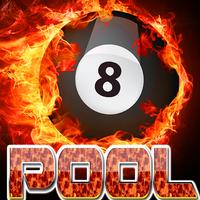 8 Ball Fire Pool poster
