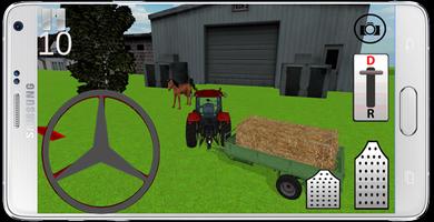 Tractor Driving Game 3D: Farm captura de pantalla 1