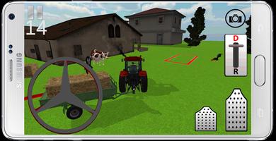 Tractor Driving Game 3D: Farm capture d'écran 2