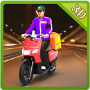 APK Motorcycle Burger Delivery Boy