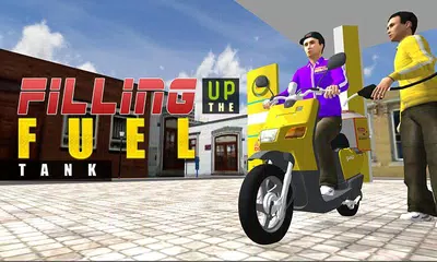 Motorcycle Burger Delivery Boy APK download