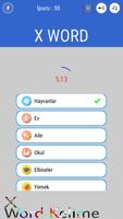 X Word পোস্টার