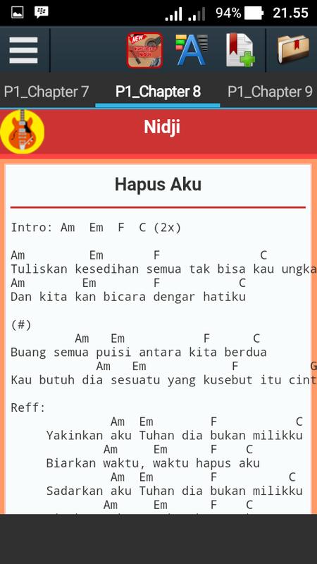 Chord Lagu Nidji