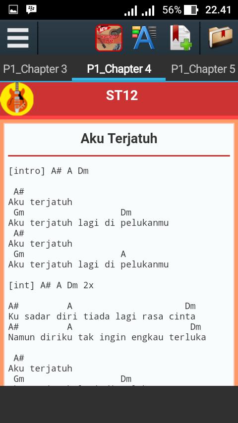 Kunci gitar st12 bila asmaraku tlah tiba