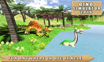 Dinosaur Kids Simulator 2016 تصوير الشاشة 1