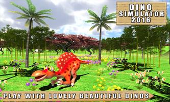 Dinosaur Kids Simulator 2016 تصوير الشاشة 2