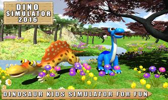 Dinosaur Kids Simulator 2018 ảnh chụp màn hình 3