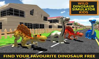Wild Baby Dinosaur Simulator 2021 Affiche