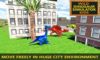 Wild Baby Dinosaur Simulator 2021 تصوير الشاشة 1