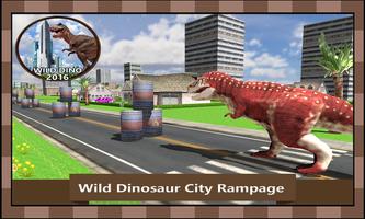 Wild Jurassic Dinosaur Simulator 2018 Affiche