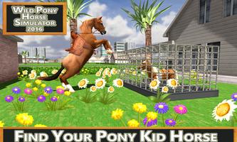 Wild Pony Horse Simulator 2021 Affiche