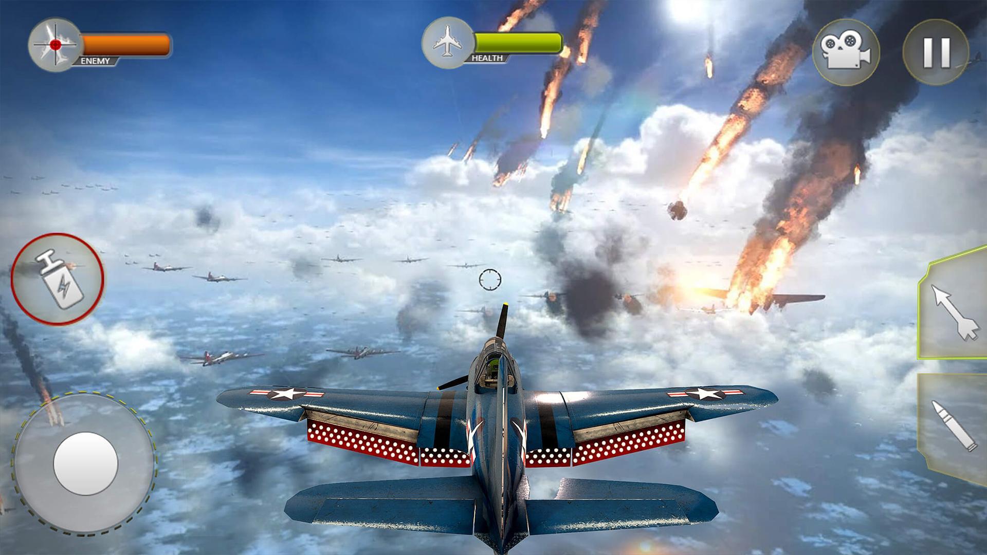 Jet War Fighting Shooting Strike: Air Combat Games für Android - APK  herunterladen