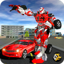 Superhero Robot Car Battle Sim APK