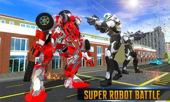 Superhero Robot Car Battle Sim penulis hantaran