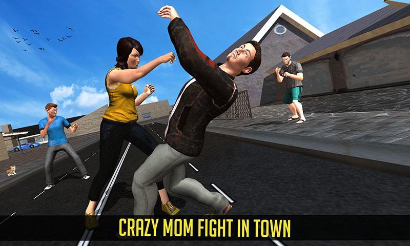 Neighbour mom. Mom Fight.