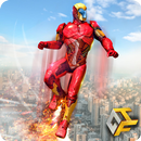 Flying Superhero Real Robot Rescue Mission APK