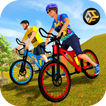 OffRoad BMX Bicycle Stunts Rider