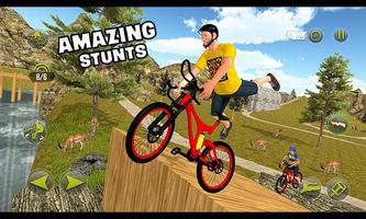 OffRoad BMX Bicycle Stunts Rider ảnh chụp màn hình 2