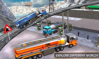 Oil Truck Cargo Transporter 3D ảnh chụp màn hình 3